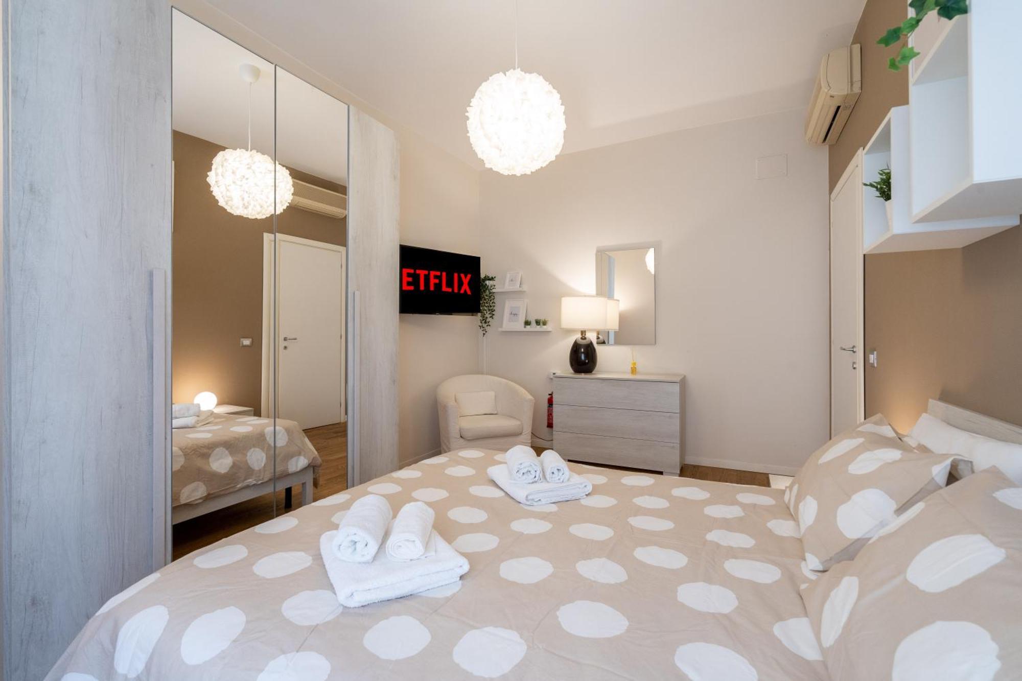 -15Min Dal Colosseo- Aria Condizionata & Netflix Gratis Apartment Rome Luaran gambar